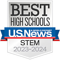 美国新闻最佳高中STEM徽章